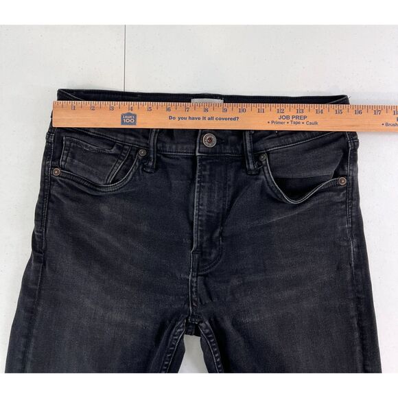 The Rising Sun MFG Co. Men's Skinny Fit Black Jeans Stretch Cotton Size 33 - Picture 7 of 10